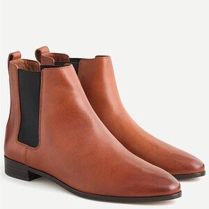 J crew pull Chelsea Boots Leather Boots size 7 women’s